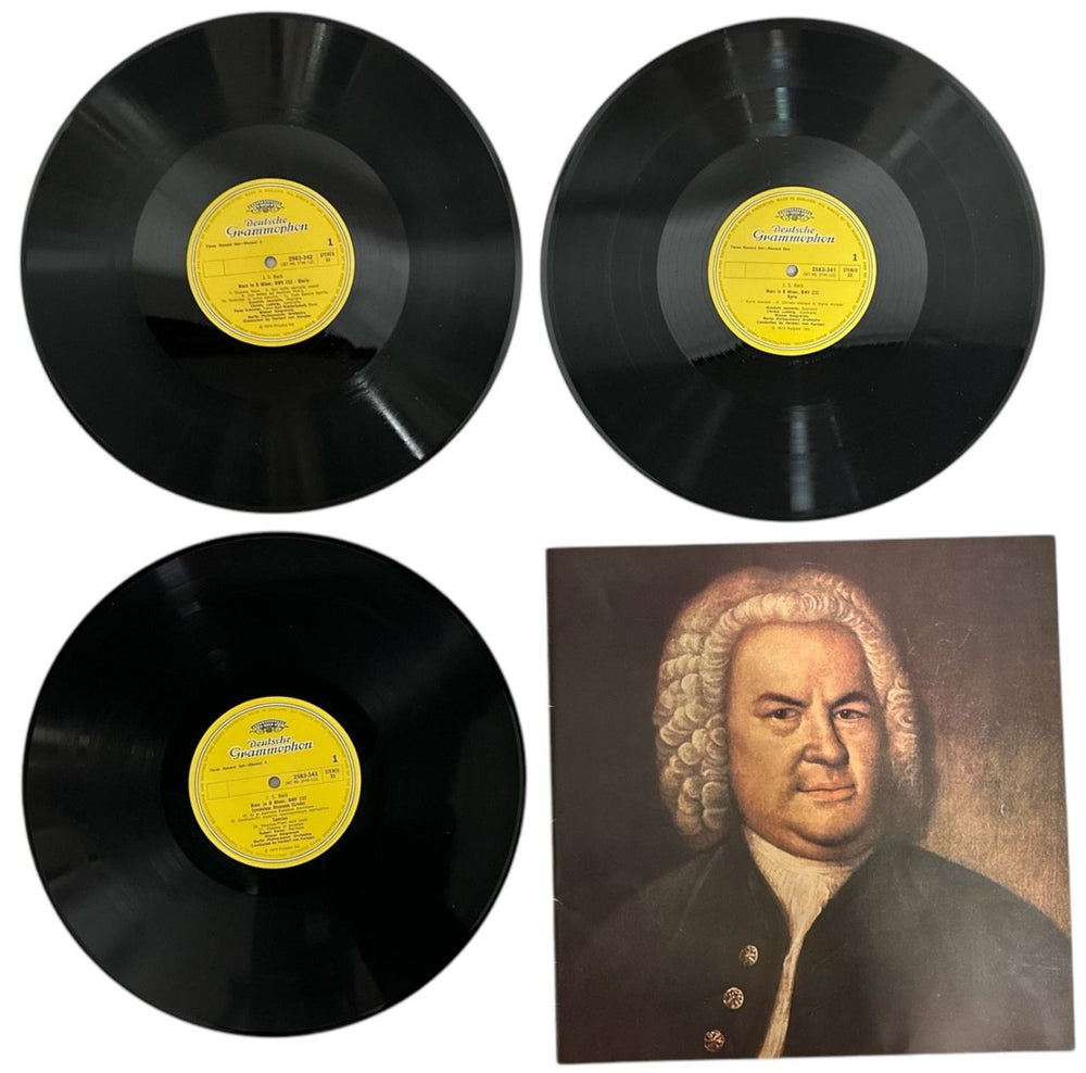 Johann Sebastian Bach Bach: H-Moll-Messe UK Vinyl Box Set JHHVXBA856376