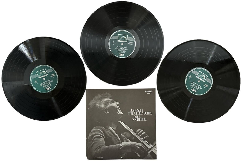 Johann Sebastian Bach J. S. Bach: The Cello Suites UK Vinyl Box Set JHHVXJS830640