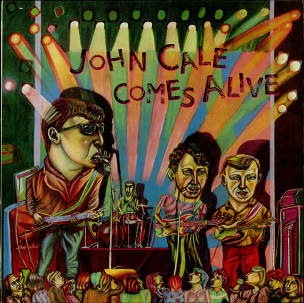 John Cale Comes Alive UK vinyl LP album (LP record) ILPS7026