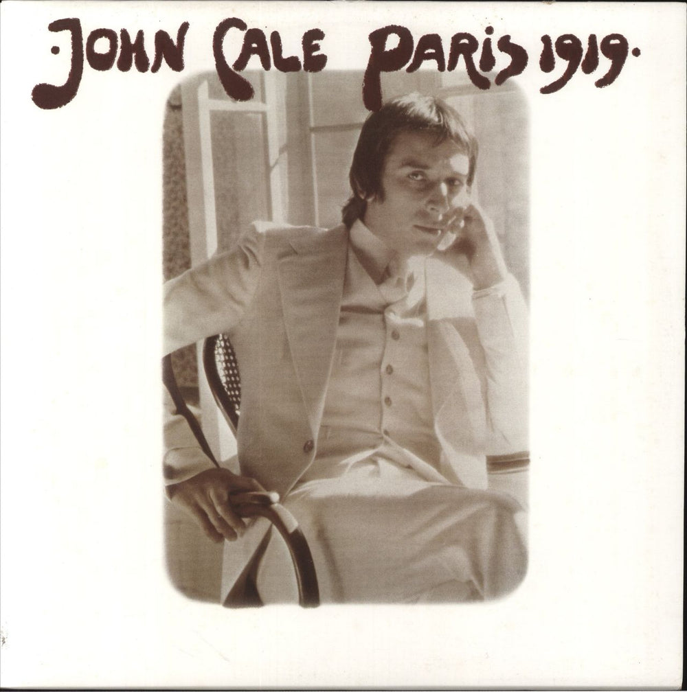 John Cale Paris 1919 - VG US vinyl LP album (LP record) 4M125