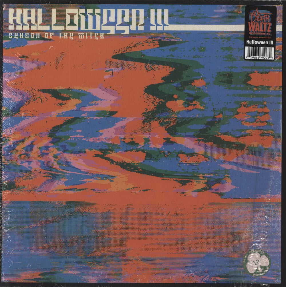 John Carpenter Halloween III - Season Of The Witch - Orange & Black Split Vinyl UK vinyl LP album (LP record) DW008