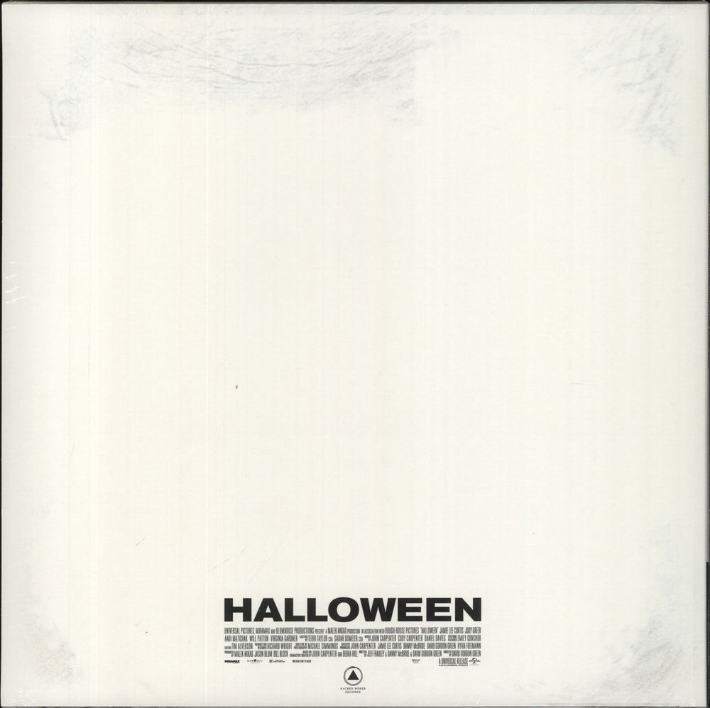 John Carpenter Halloween - Orange Pumpkin Inset Vinyl - Sealed US vinyl LP album (LP record) 843563107690