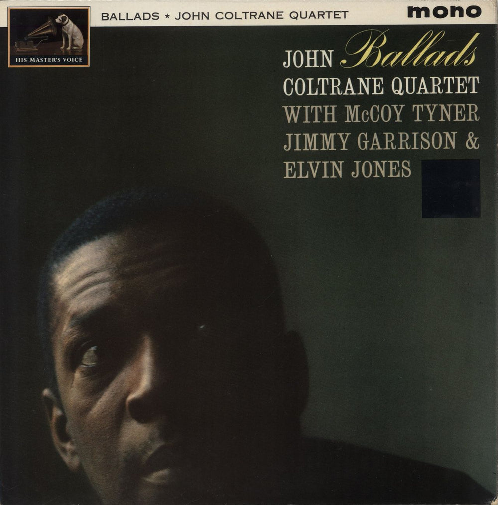 John Coltrane Ballads - 1st UK vinyl LP album (LP record) CLP1647