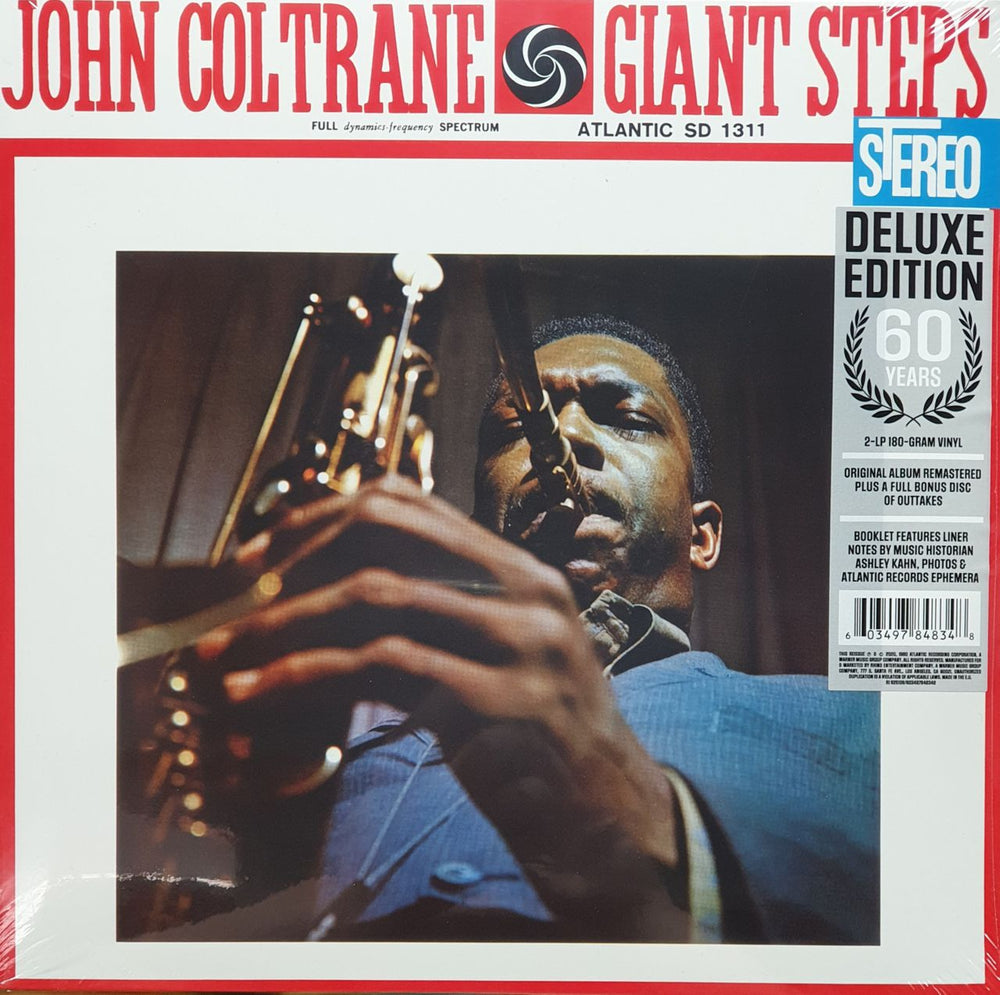 John Coltrane Giant Steps - 60th Anniversary Edition - 180 Gram - Sealed UK 2-LP vinyl record set (Double LP Album) SD1311