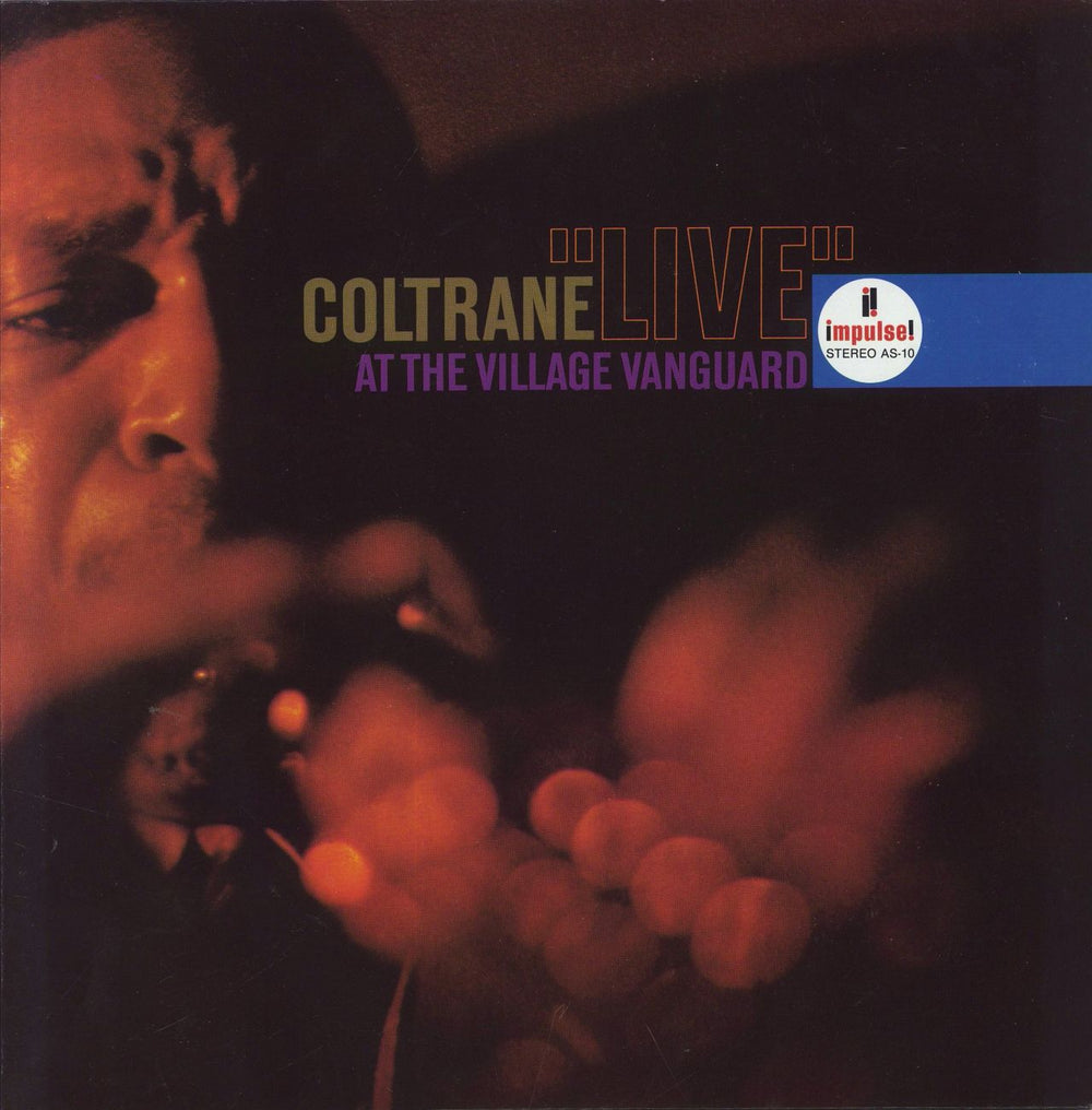 John Coltrane Live At The Village Vanguard German vinyl LP album (LP record) AS10