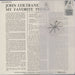John Coltrane My Favorite Things - 200gm Vinyl US vinyl LP album (LP record)