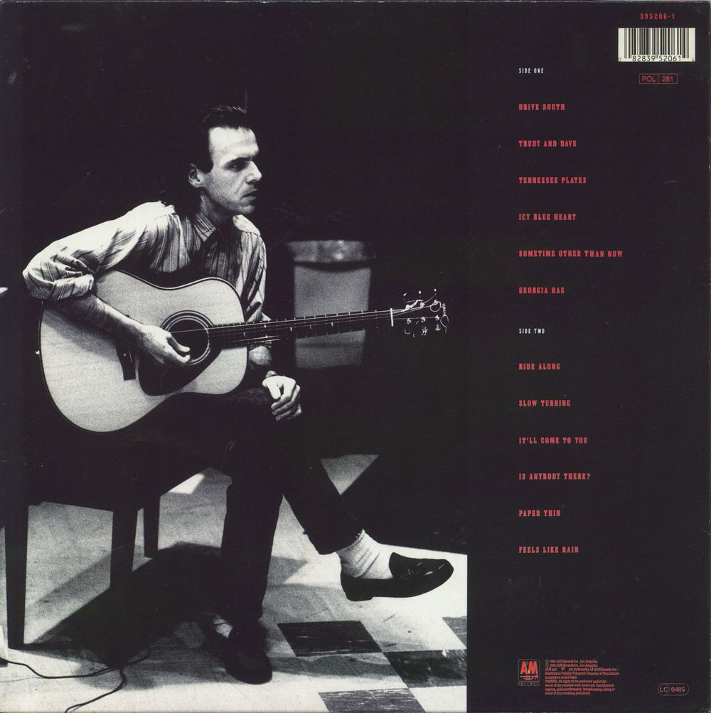 John Hiatt Slow Turning German vinyl LP album (LP record)