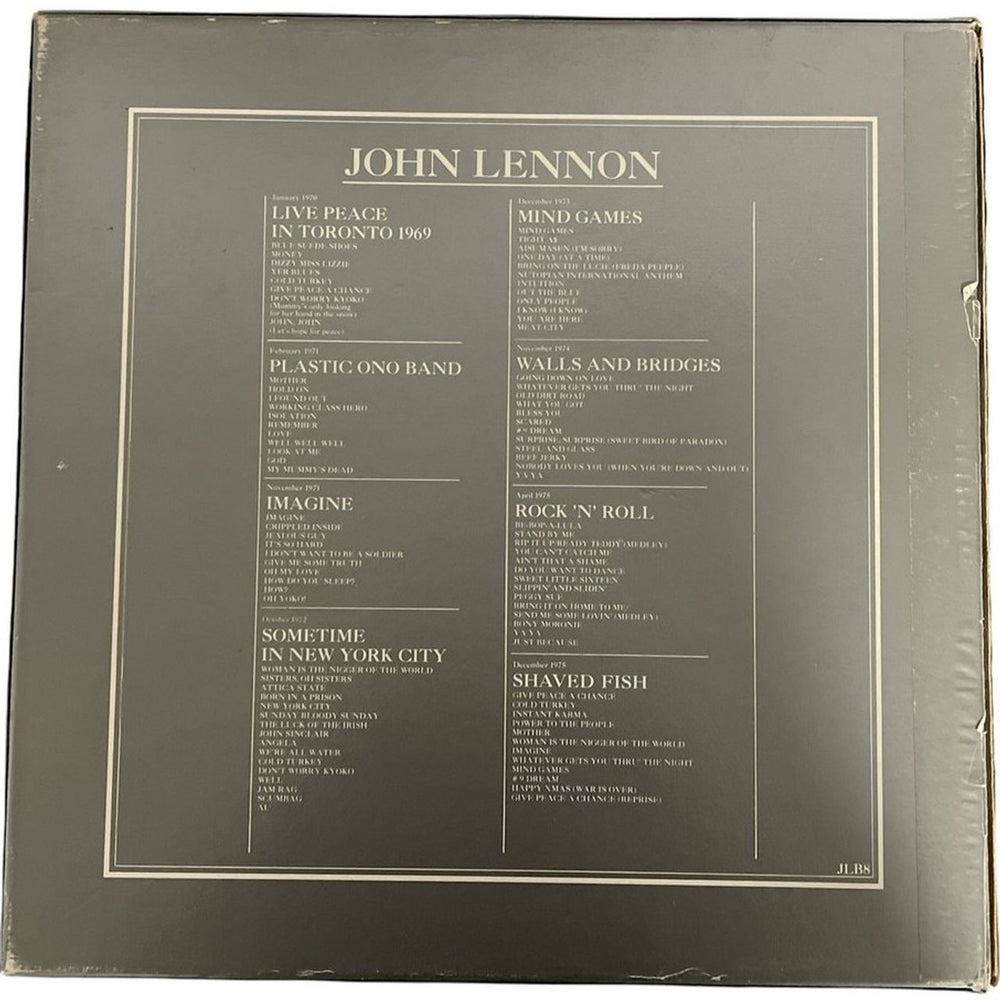 John Lennon John Lennon - 8-LP Box Set - EX UK Vinyl Box Set LENVXJO776775