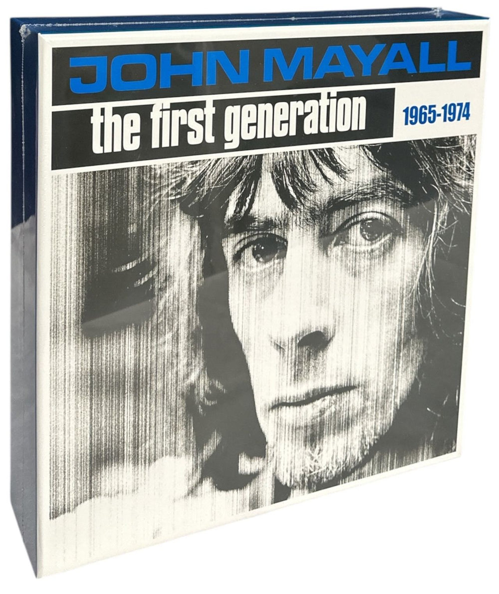 John Mayall The First Generation 1965-1974 - Autographed - Sealed UK CD Album Box Set SMABX1140