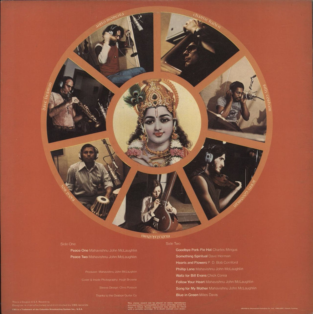 John McLaughlin My Goal's Beyond - 1st UK vinyl LP album (LP record)