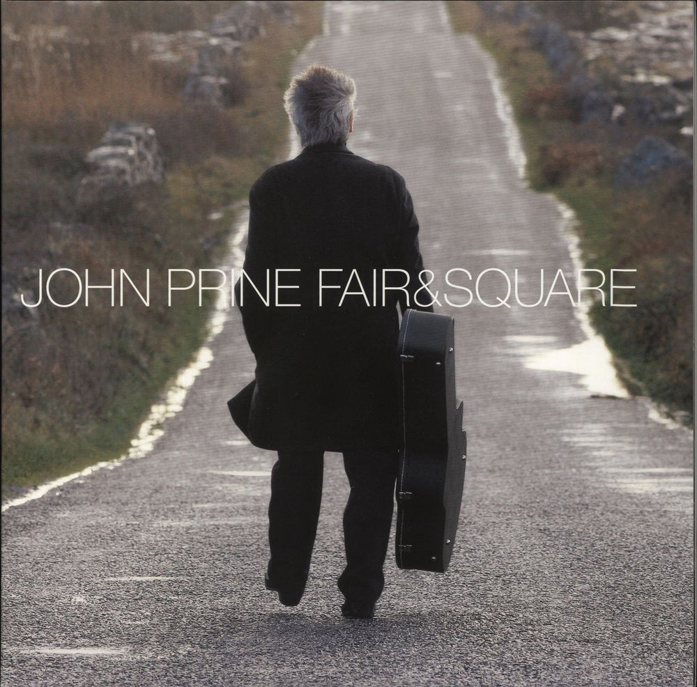 John Prine Fair & Square US 2-LP vinyl record set (Double LP Album) OBR034LPINDIE/GN