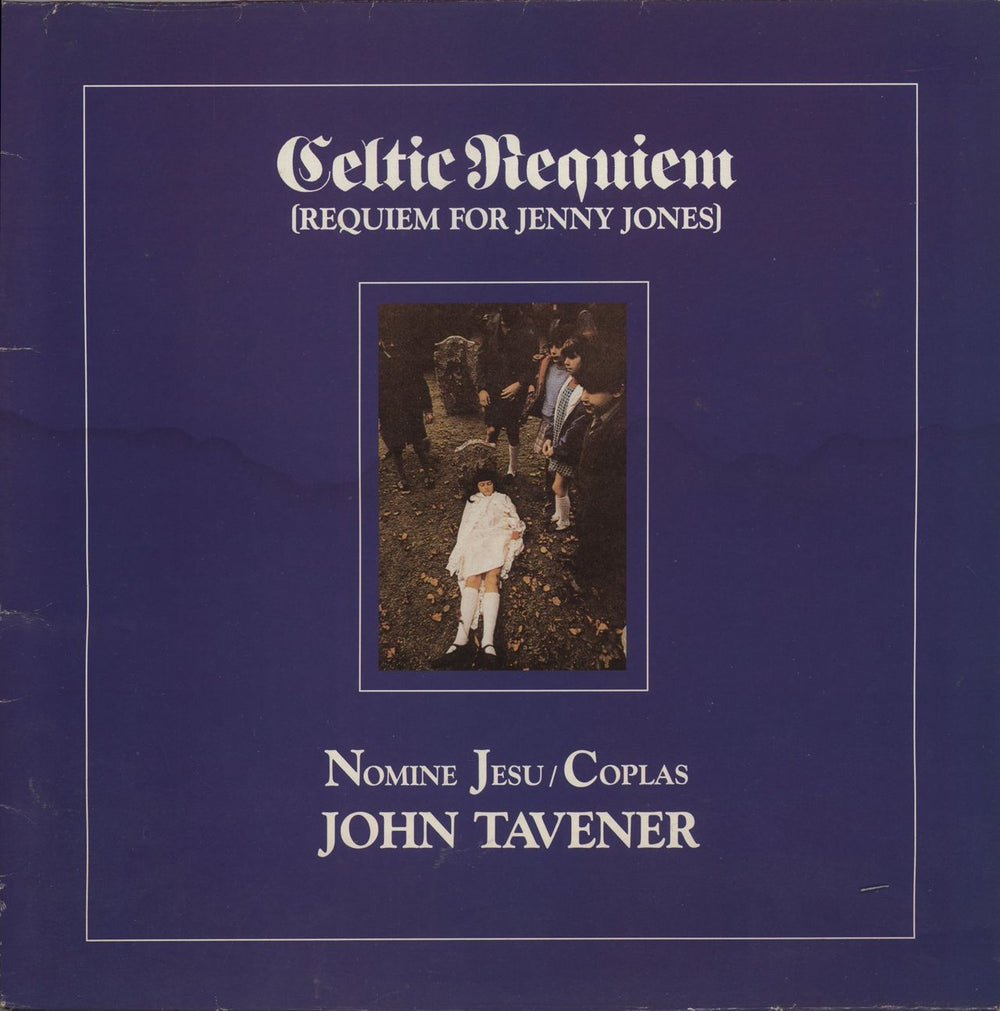 John Tavener Celtic Requiem - VG UK vinyl LP album (LP record) SAPCOR20
