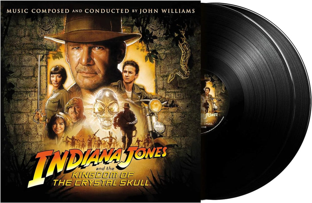 John Williams (Composer) Indiana Jones And The Kingdom Of The Crystal Skull - 180 Gram - Sealed UK 2-LP vinyl record set (Double LP Album) 050087550462