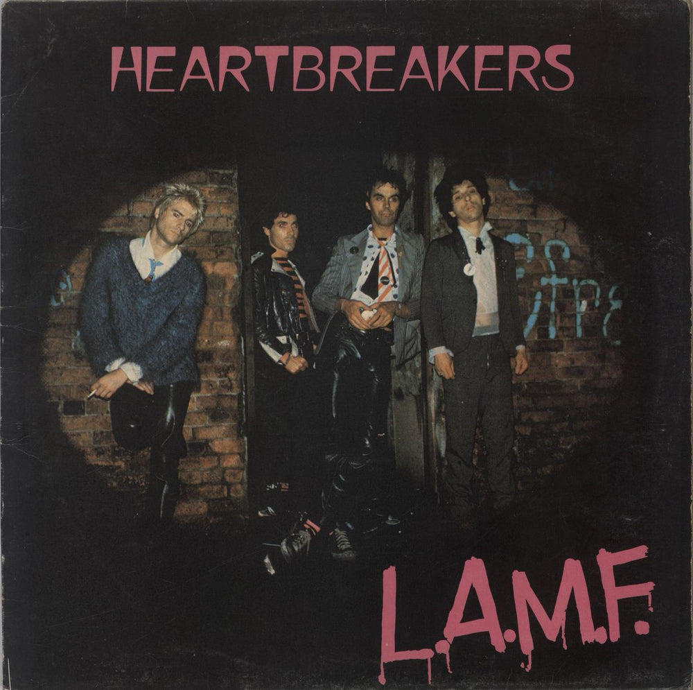 Johnny Thunders & The Heartbreakers L.A.M.F. - VG UK vinyl LP album (LP record) 2409218