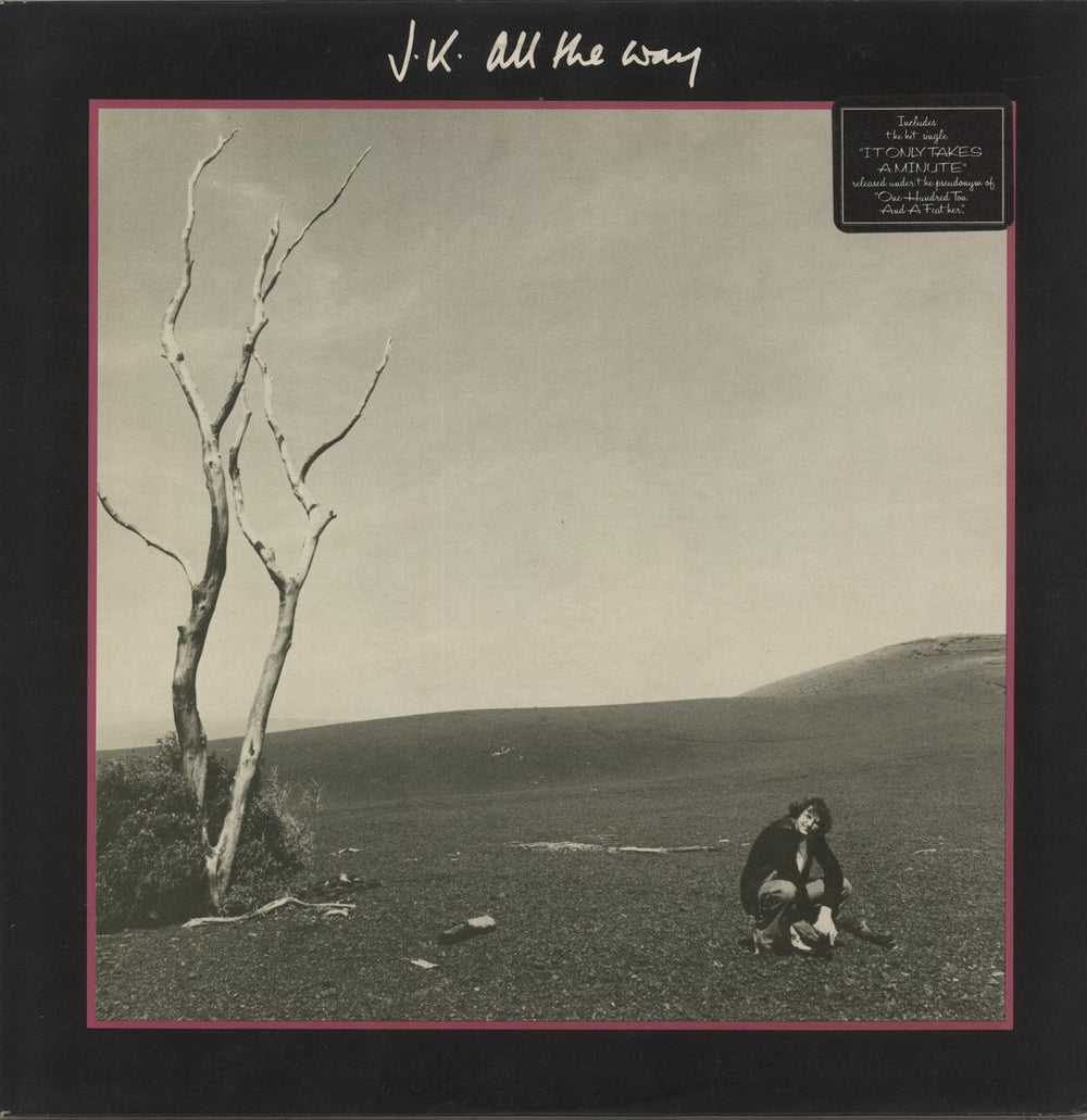 Jonathan King J.K. All The Way UK vinyl LP album (LP record) UKAL1024