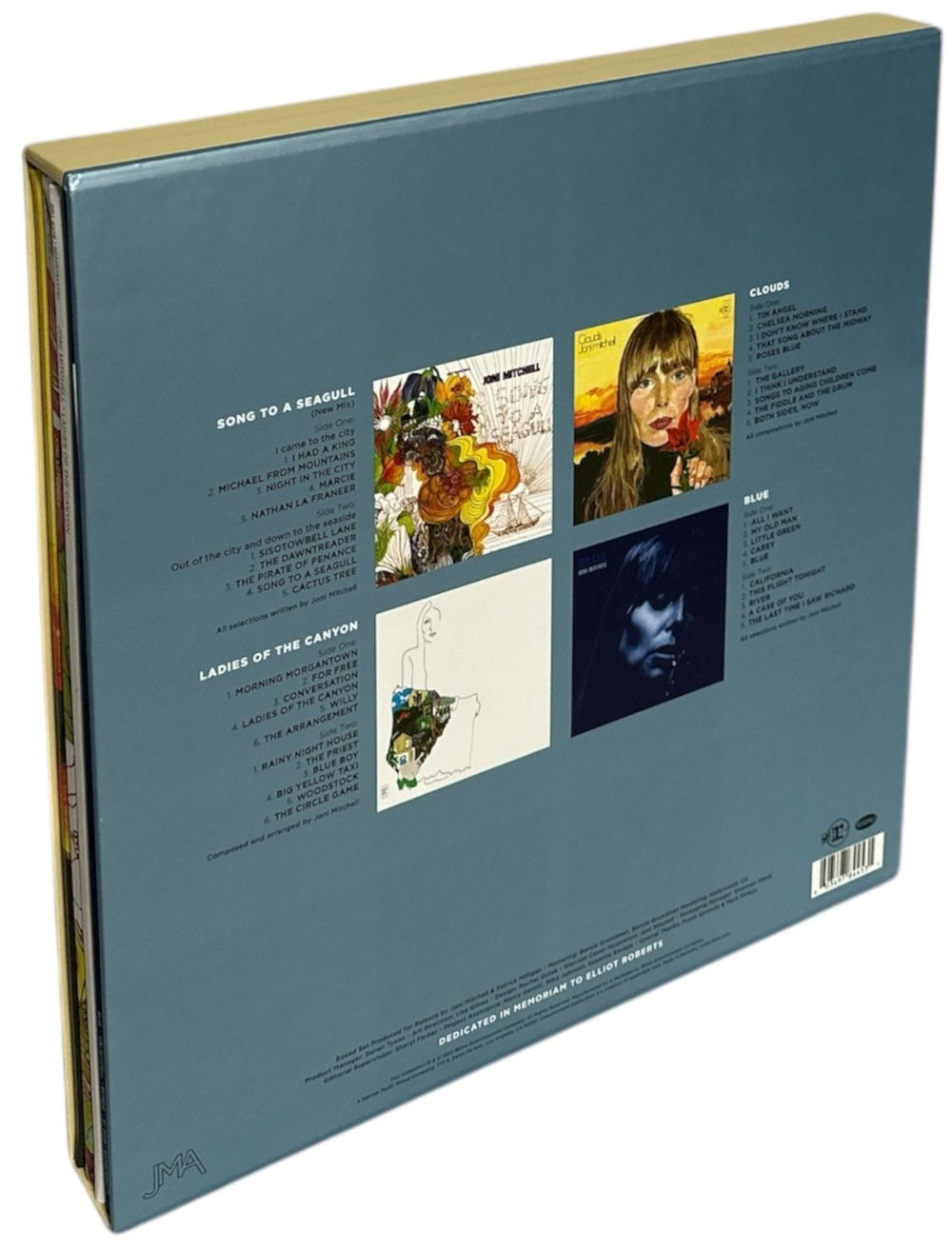 Joni Mitchell The Reprise Albums 1968-1971 - 4LP Box Set UK Vinyl Box Set 603497844531