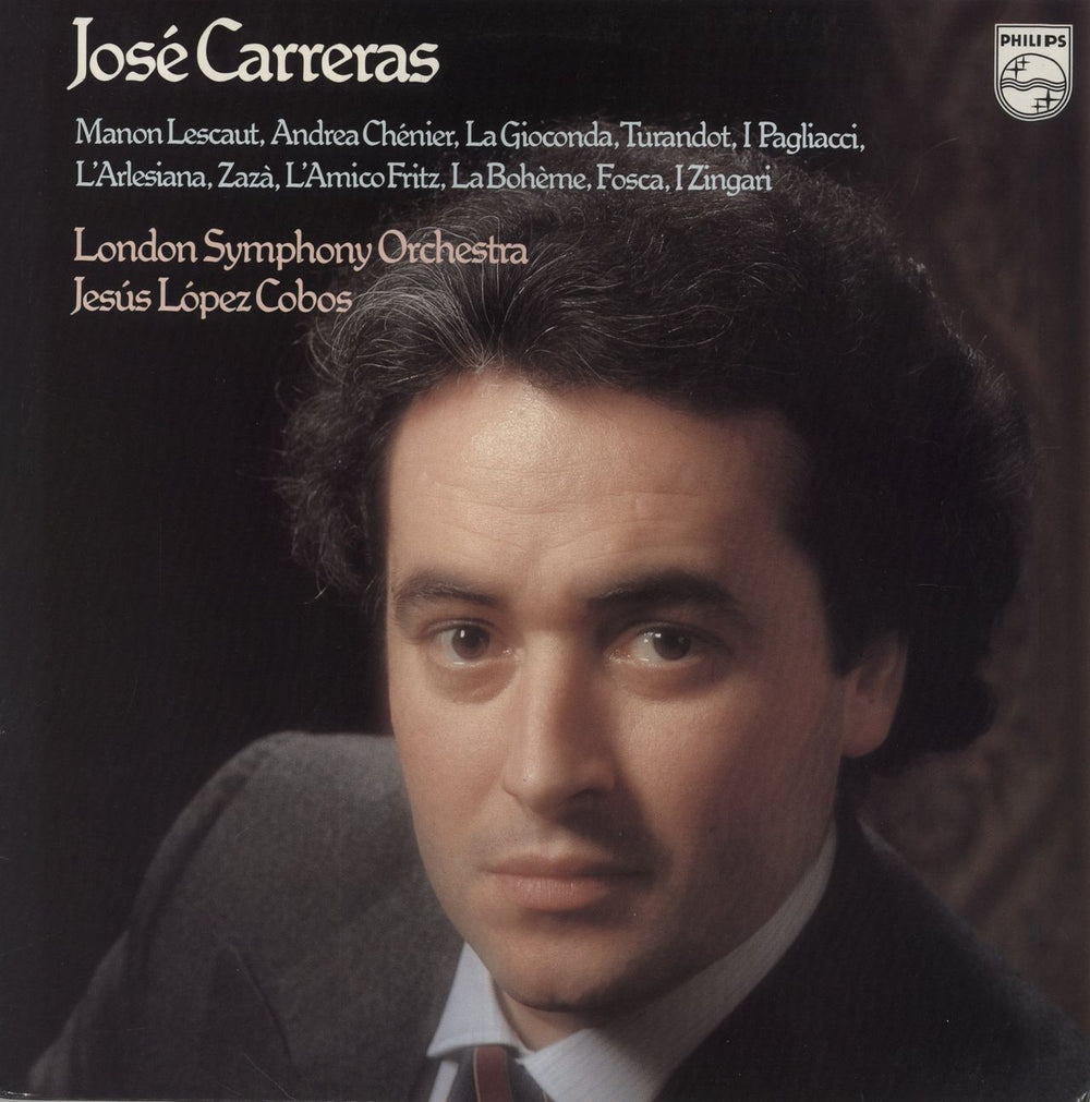 José Carreras José Carreras: Opera Arias Dutch vinyl LP album (LP record) 9500771