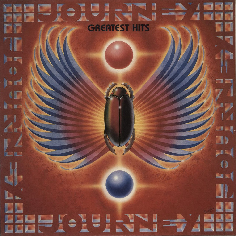 Journey Greatest Hits Dutch vinyl LP album (LP record) 4631491