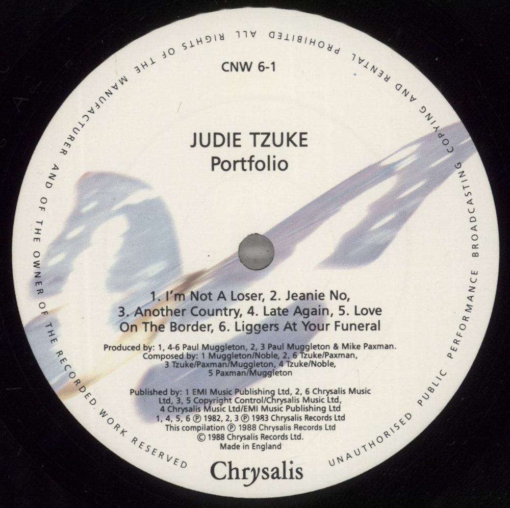 Judie Tzuke Portfolio - A Message From Radio City UK 2-LP vinyl record set (Double LP Album) TZU2LPO301576