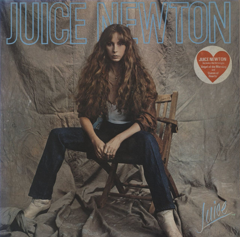 Juice Newton Juice - Stickered UK vinyl LP album (LP record) EST12136