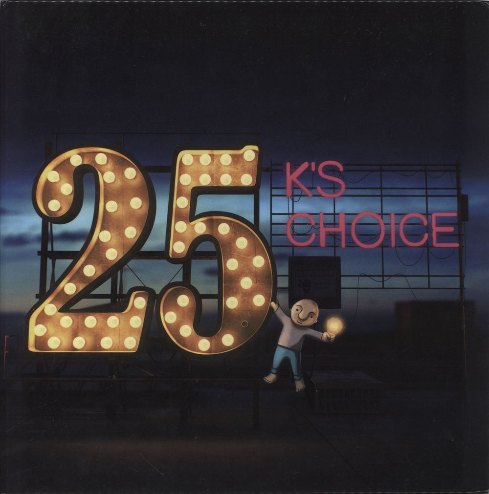 K's Choice 25 - Twenty Five - Yellow & Orange Marbled 180 Gram Vinyl UK 2-LP vinyl record set (Double LP Album) MOVLP3391