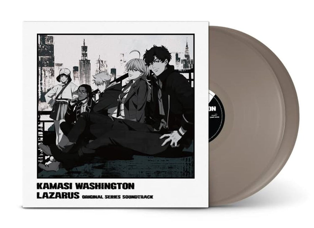 Kamasi Washington Lazarus - Adult Swim Original Series Soundtrack - Grey Vinyl - Sealed UK 2-LP vinyl record set (Double LP Album) 19802933321