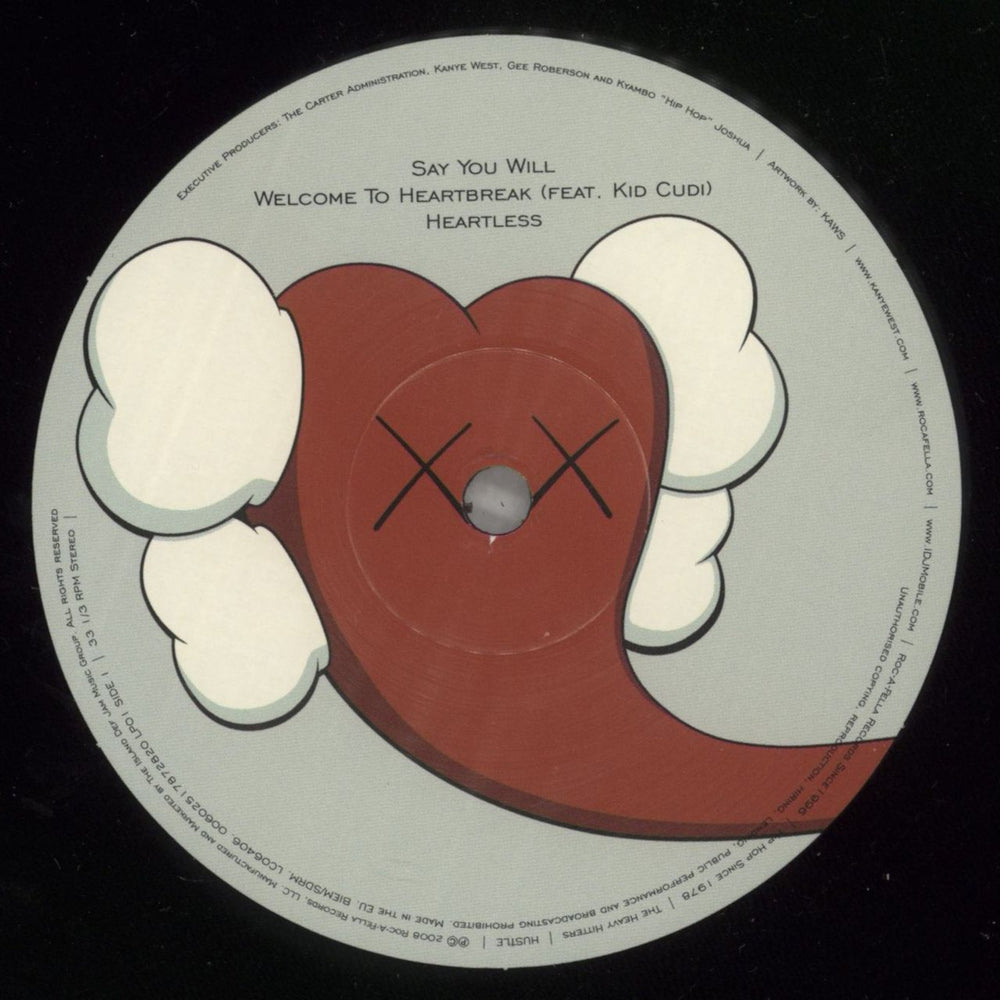 Kanye West 808s & Heartbreak - VG UK 2-LP vinyl record set (Double LP Album) NYE2LSH872335