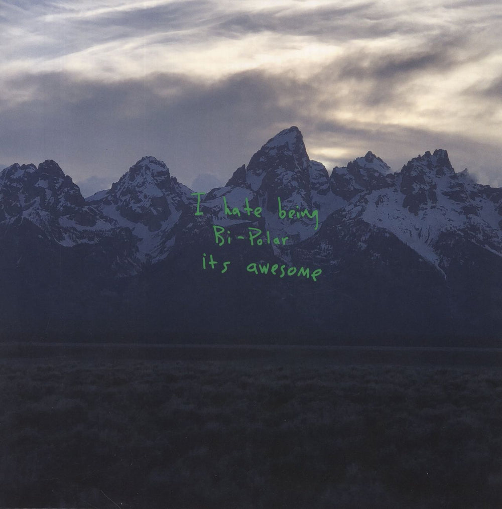 Kanye West Ye UK vinyl LP album (LP record) 00602567784692