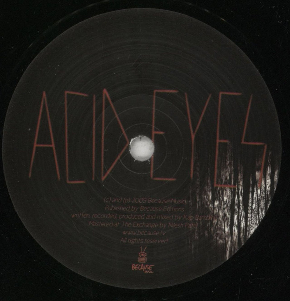 Kap Bambino Red Sign / Acid Eyes UK 7" vinyl single (7 inch record / 45) 8D507RE854049