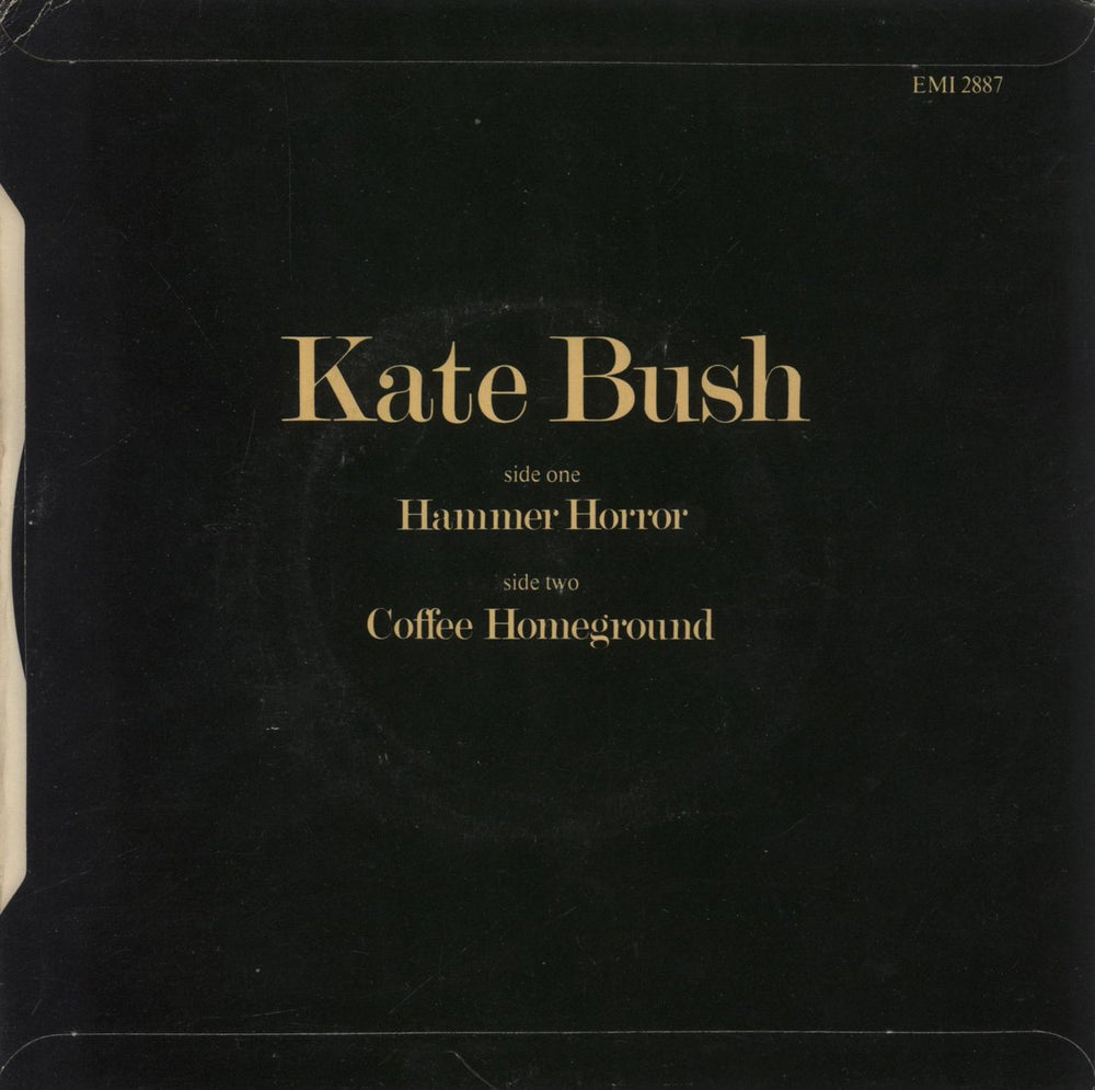 Kate Bush Hammer Horror - P/S UK 7" vinyl single (7 inch record / 45)