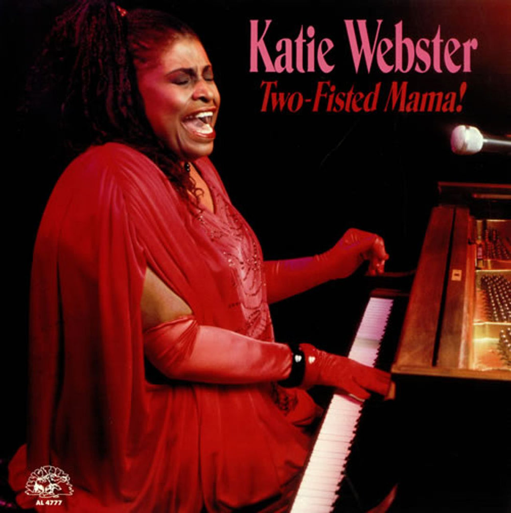 Katie Webster Two-Fisted Mama! US vinyl LP album (LP record) AL4777