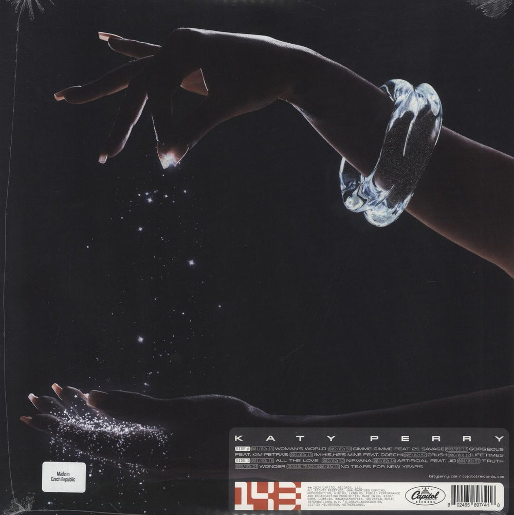 Katy Perry 143 - Purple Translucent Vinyl - Sealed US vinyl LP album (LP record) 602465897418