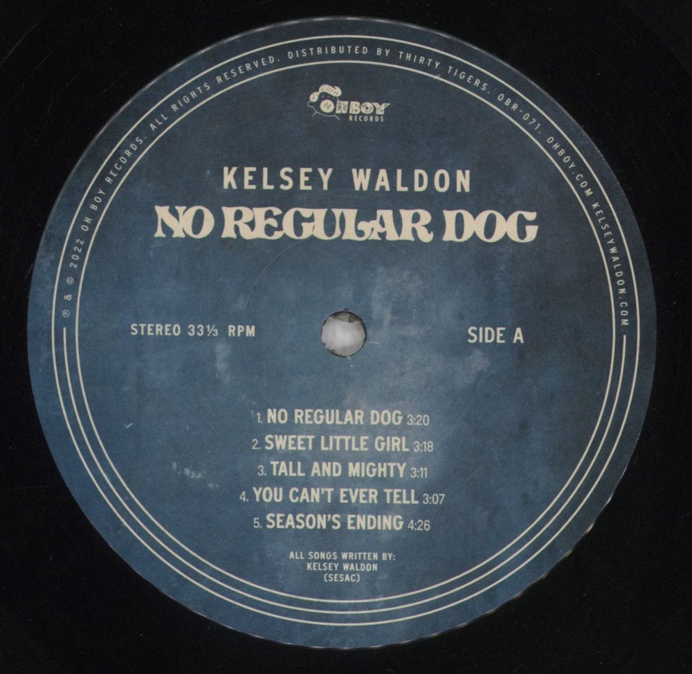 Kelsey Waldon No Regular Dog US vinyl LP album (LP record) 7F2LPNO840768