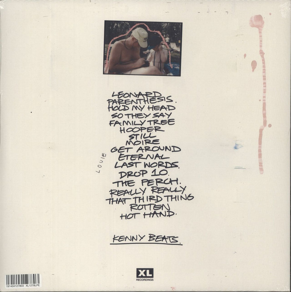 Kenny Beats Louie - Blue Vinyl - Sealed UK vinyl LP album (LP record) 191404127803