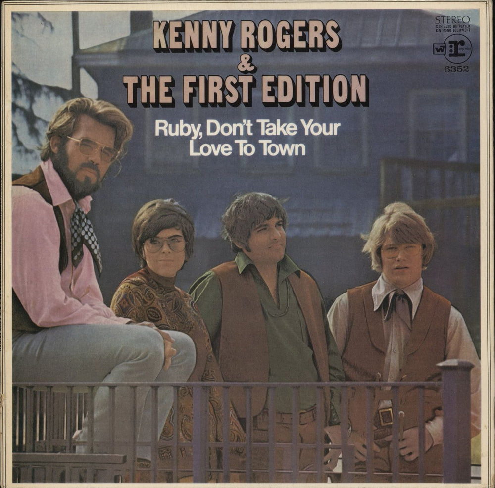 Kenny Rogers & The First Edition Ruby, Don't Take Your Love To Town Australian vinyl LP album (LP record) RS6352