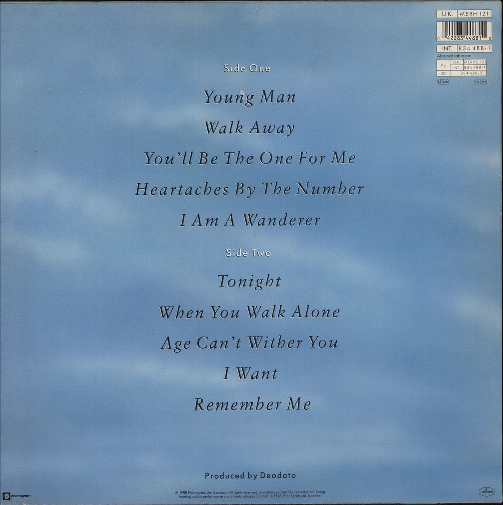 Kevin Rowland The Wanderer UK vinyl LP album (LP record) 042283448810