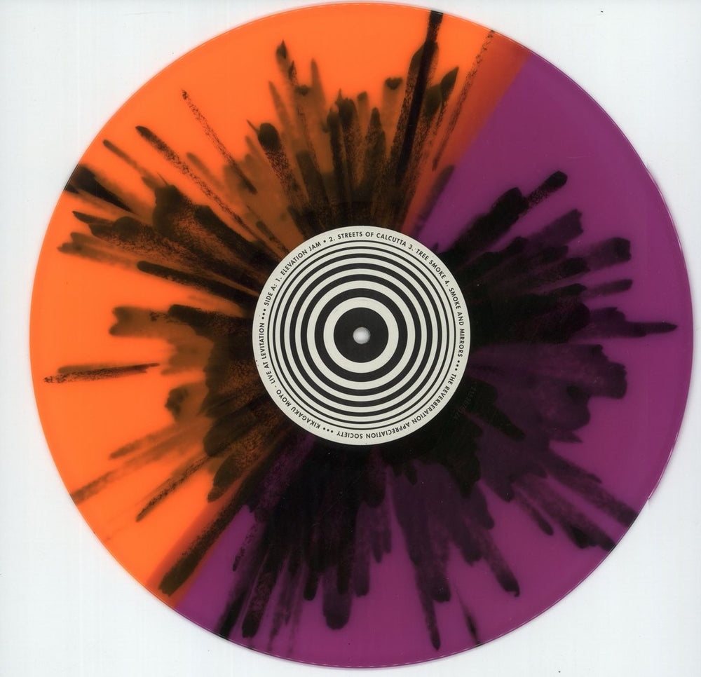 Kikagaku Moyo Live At Levitation - Neon Sunset Vinyl US vinyl LP album (LP record) OZLLPLI870945