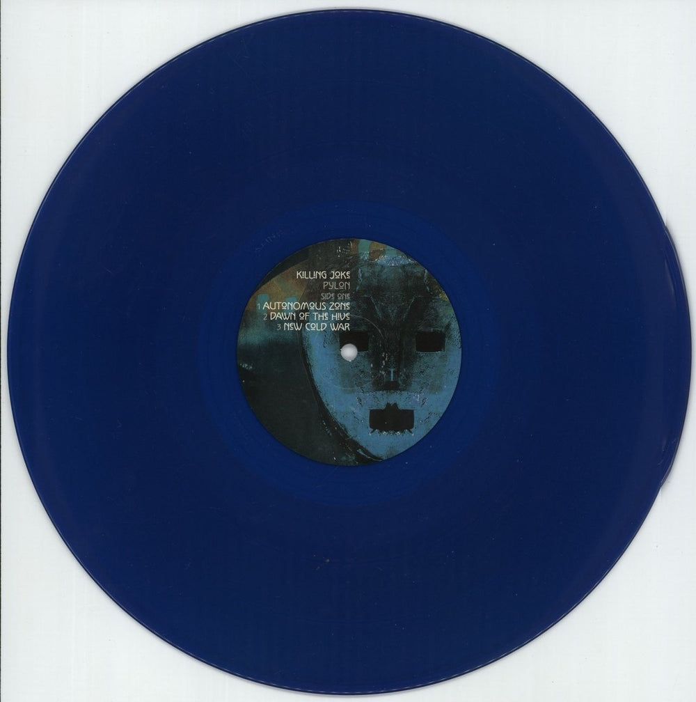 Killing Joke Pylon - Blue Vinyl - RSD16 - VG UK 2-LP vinyl record set (Double LP Album) KIL2LPY873264