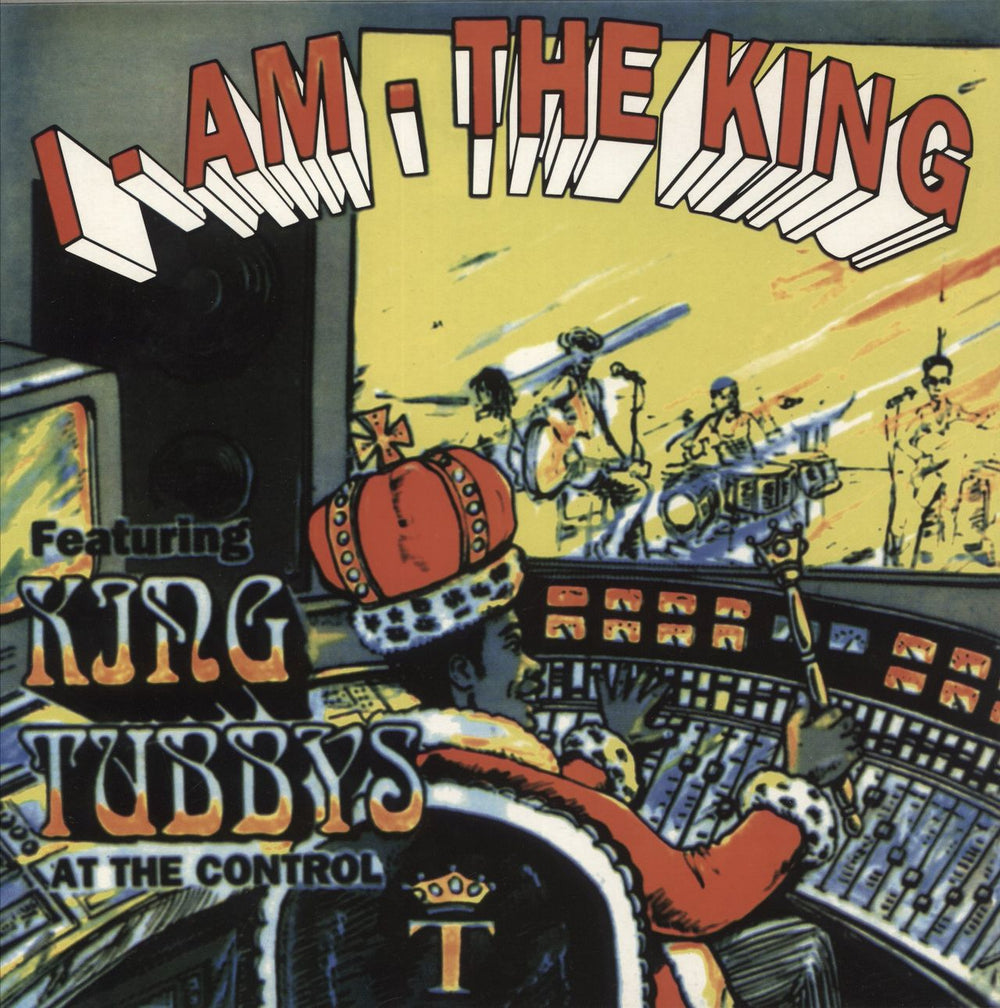 King Tubbys I Am The King UK vinyl LP album (LP record) SFLP003