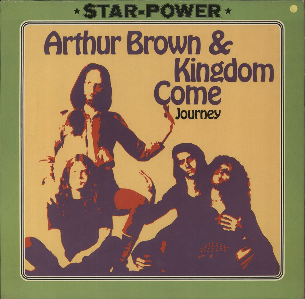 Kingdom Come (Arthur Brown) Journey German vinyl LP album (LP record) 128.302