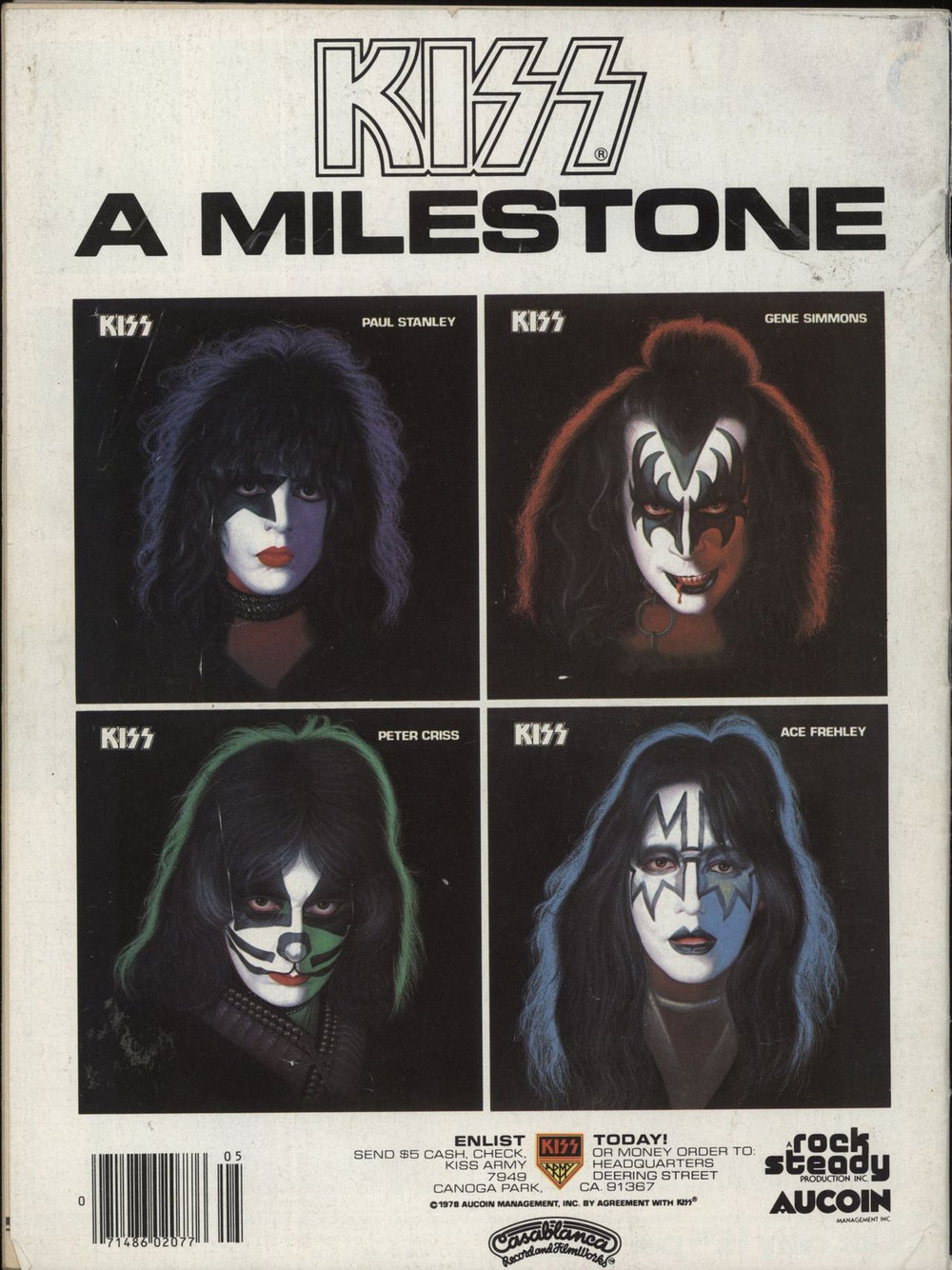 Kiss A Marvel Super Special! - Comic - Vol 1 Issue 5 US magazine