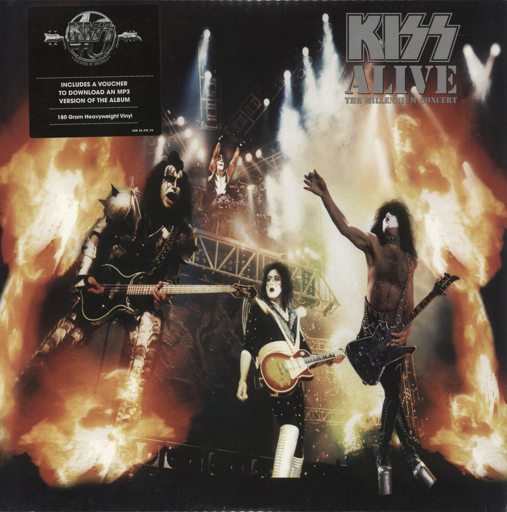 Kiss Alive: The Millenium Concert - 180 Gram Vinyl - Sealed UK 2-LP vinyl record set (Double LP Album) 06025377692-4