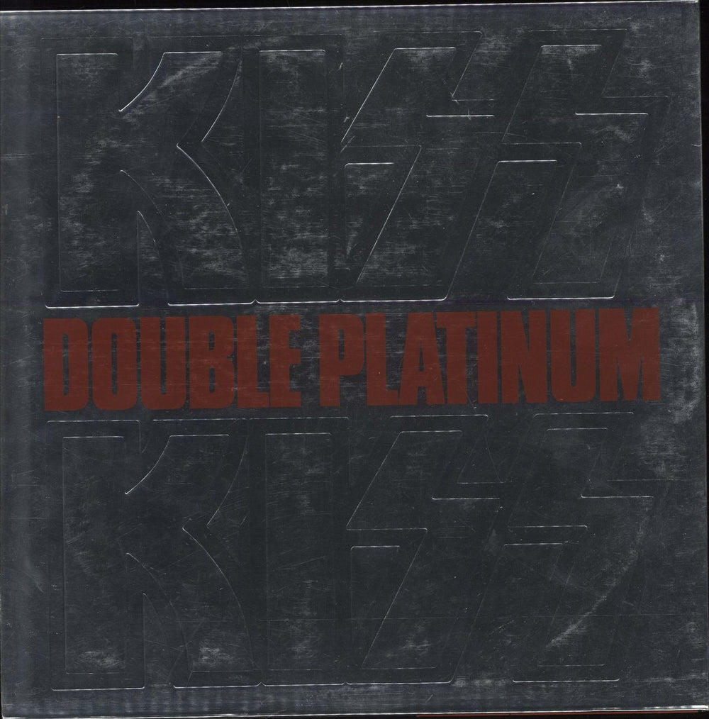 Kiss Double Platinum - Complete - EX Japanese 2-LP vinyl record set (Double LP Album)
