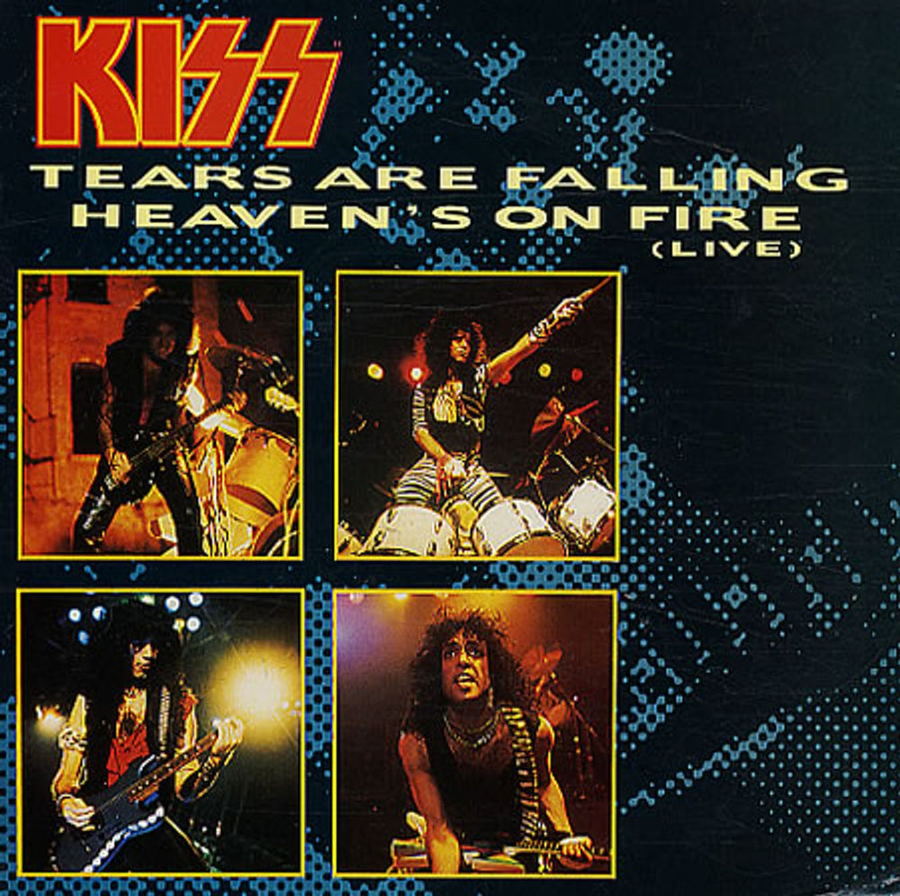 Kiss Tears Are Falling UK 7" vinyl single (7 inch record / 45) KISS6