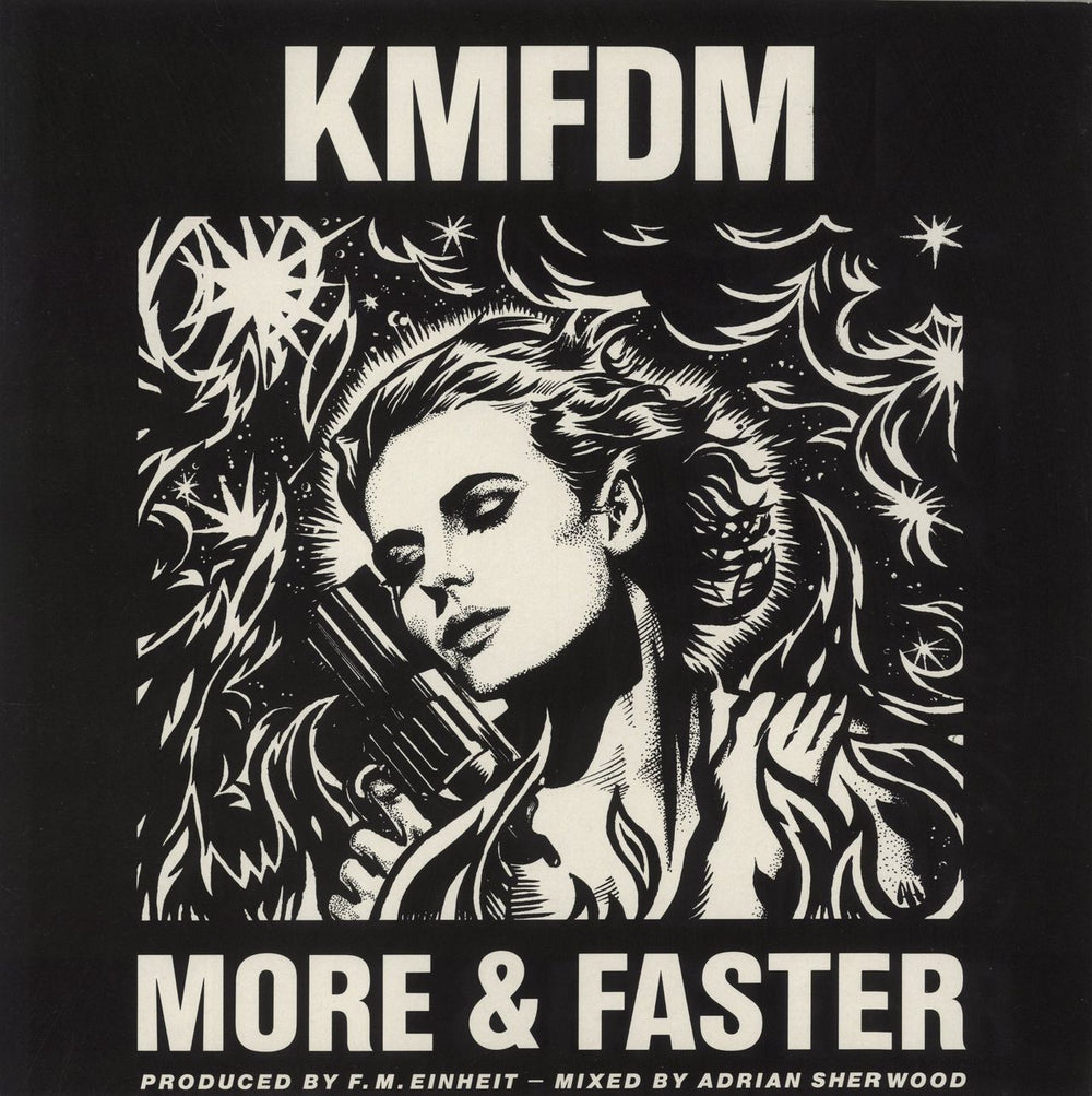 KMFDM More & Faster US 12" vinyl single (12 inch record / Maxi-single) WAX9077