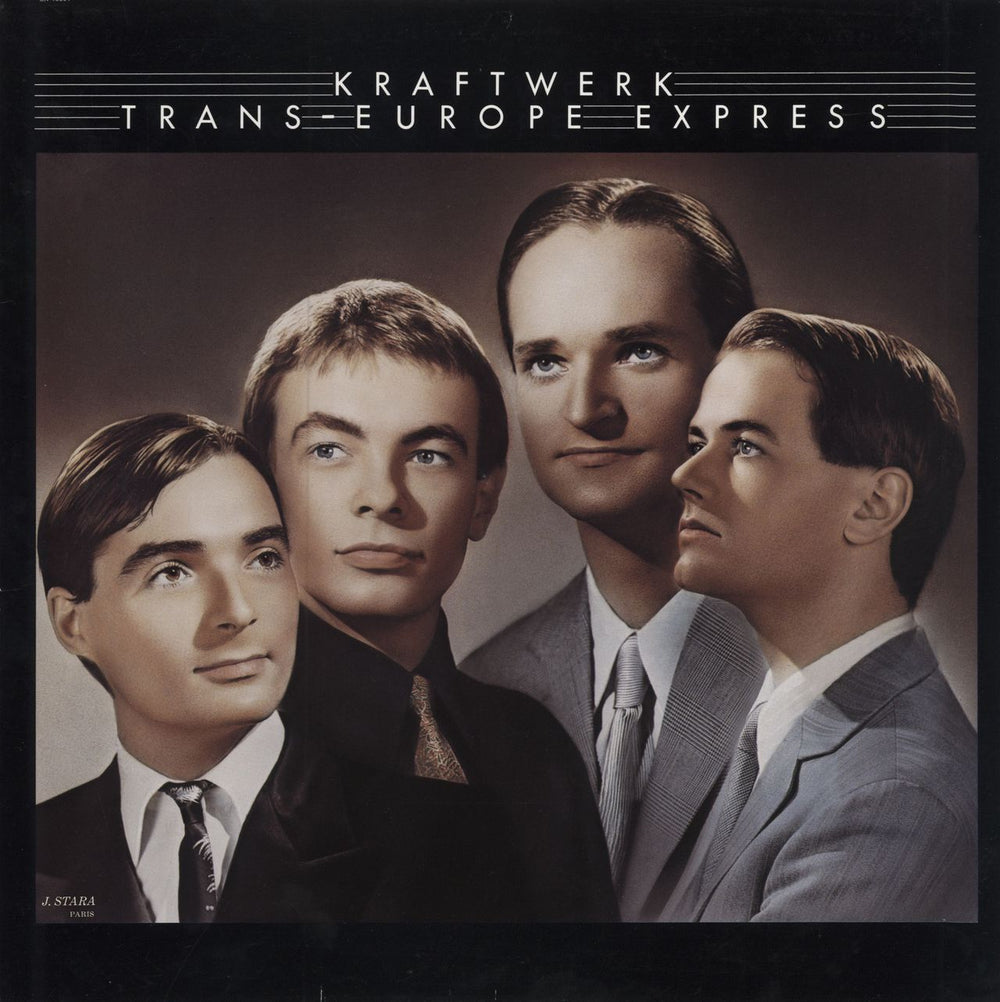 Kraftwerk Trans-Europe Express US vinyl LP album (LP record) S11-56853