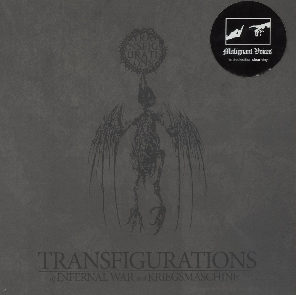 Kriegsmaschine Transfigurations - Clear Vinyl Polish 12" vinyl single (12 inch record / Maxi-single) MV03