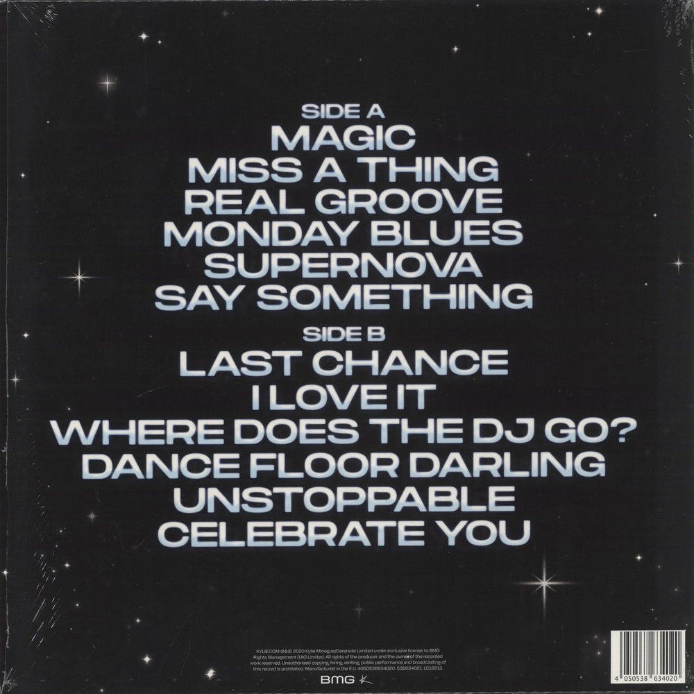 Kylie Minogue Disco - Clear Vinyl + Print UK vinyl LP album (LP record) 4050538634020