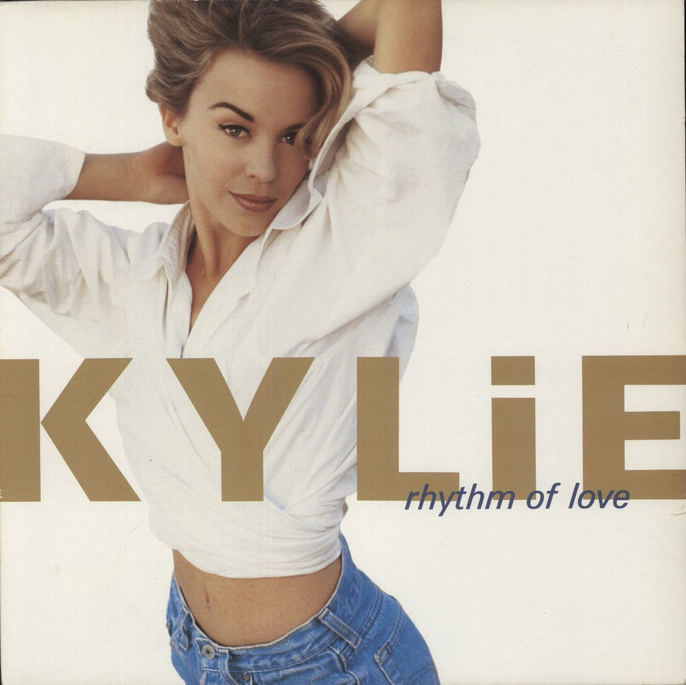 Kylie Minogue Rhythm Of Love - EX UK vinyl LP album (LP record) HF18