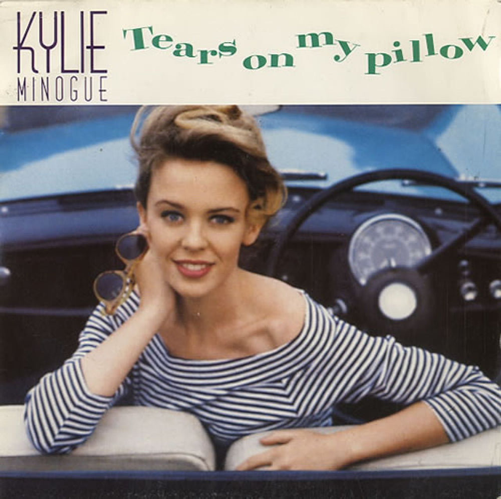 Kylie Minogue Tears On My Pillow UK 7" vinyl single (7 inch record / 45) PWL47